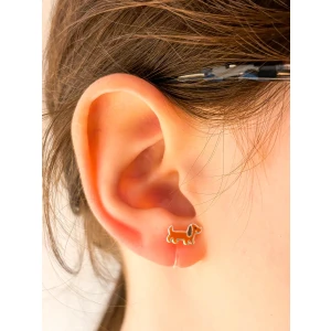 AuMiClipz Ohrstecker Dackel