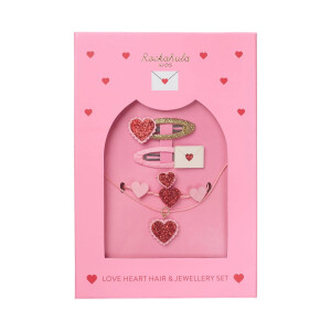 Rockahula Haar & Schmuckset Love Hearts