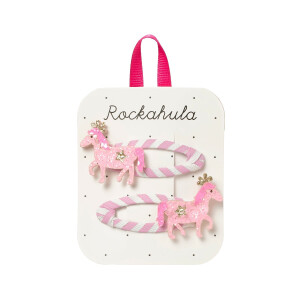 Rockahula Haarspangen 2 Stück Pink Pony