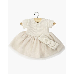 Minikane Tutu Rosana mit Haarband für Babypuppen 28cm