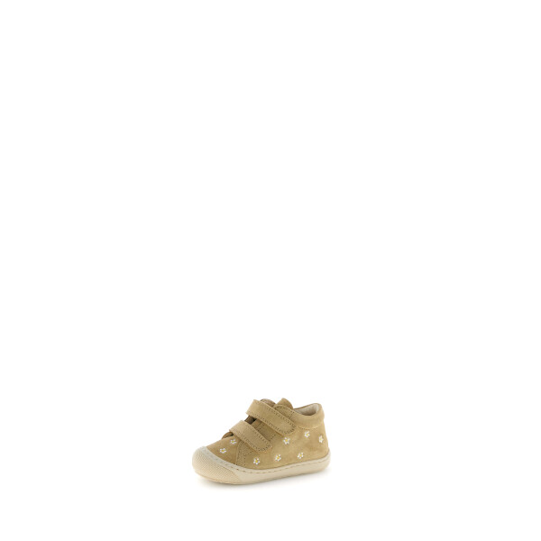 Naturino Lauflernschuh Cocoon Klett Sand Blümchen