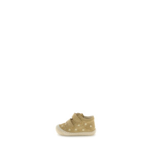 Naturino Lauflernschuh Cocoon Klett Sand Blümchen