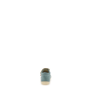 Naturino Lauflernschuh Corkel Suede Sage/Orange/Sand