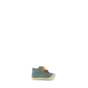Naturino Lauflernschuh Corkel Suede Sage/Orange/Sand
