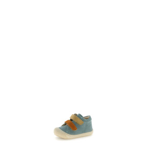Naturino Lauflernschuh Corkel Suede Sage/Orange/Sand