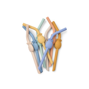 Liewood Nachhaltige Strohhalme Carlson 8 Stück...