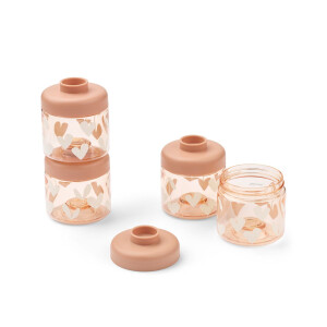 Liewood Snackdosen 4er Set Dominique Sweethearts