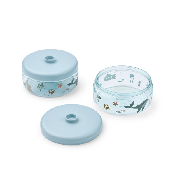 Liewood Snackdosen 2er Set Dominique Sea Creature