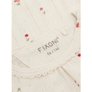 Fixoni Langarmbody Rüschen Kirsche