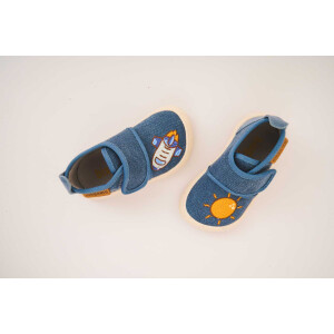 Bisgaard Barefoot Hausschuhe To the Moon