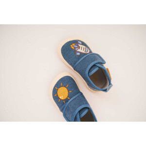 Bisgaard Barefoot Hausschuhe To the Moon