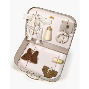 Minikane Babypuppe Garance 28cm mit Zubehörkoffer...