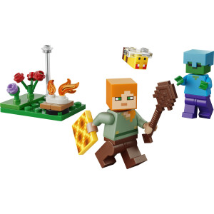 LEGO Minecraft Alex’ Begegnung am Lagerfeuer 30732