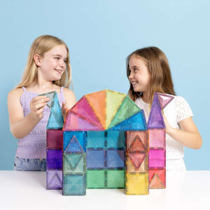 Connetix Magnetbausteine Glitter Castle Pack 48 Teile