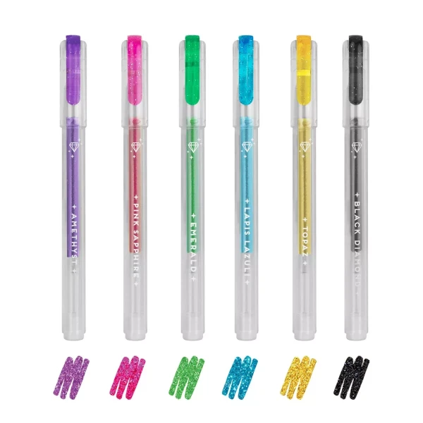 Legami Mini-Glitzer-Gelstifte-Set - Shine like a Diamond