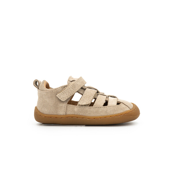 Telyoh Barefoot Lauflernsandale Massai mit Klettverschluss