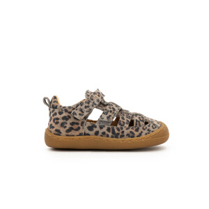 Telyoh Barefoot Lauflernsandale Massai mit Klettverschluss