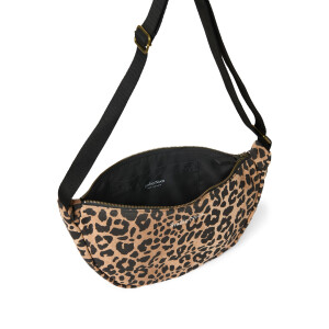 Studio Noos Fanny Pack Brown Leopard Cotton Twill