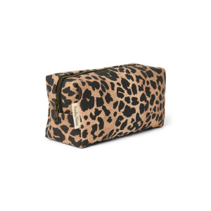 Studio Noos Täschchen Brown Leopard Cotton Twill