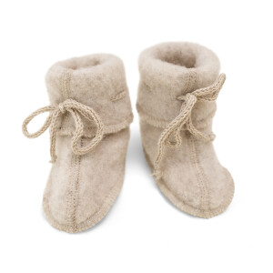 Engel Natur Babyschühchen aus Wollfleece Bio