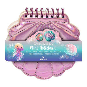 Moses Verlag Schimmerndes Mini-Notizbuch