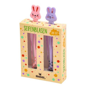 Moses Verlag Seifenblasen Hasenspaß 2er Set