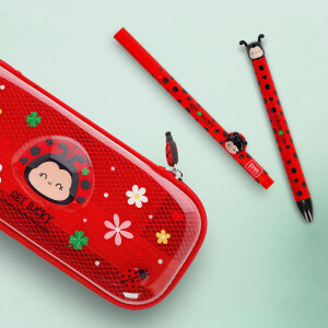 Legami Gelstift mit Tierdeko - Lovely Friends Ladybug Get Lucky