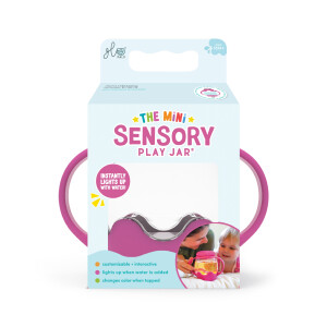 Glo Pals Mini Sensory Jar Pink