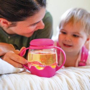 Glo Pals Mini Sensory Jar Pink