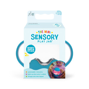 Glo Pals Mini Sensory Jar Blue