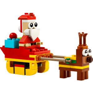 LEGO Creator 30670 Weihnachtsmann auf Schlittenfahrt