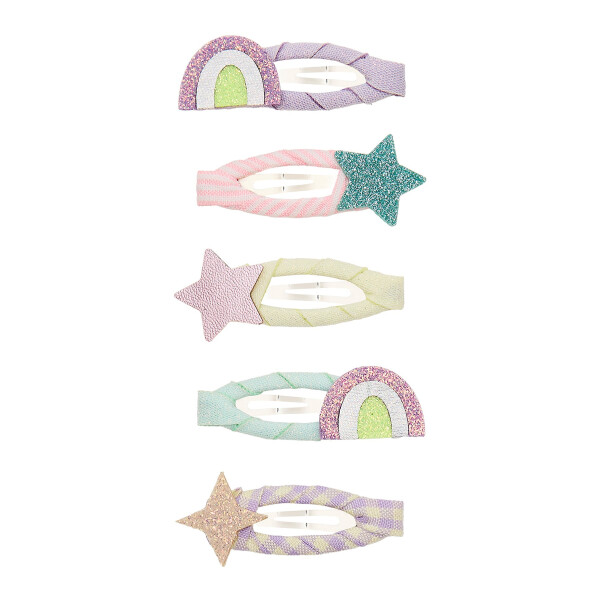 Mimi&Lula Haarspangen Rainbow and Star Mini