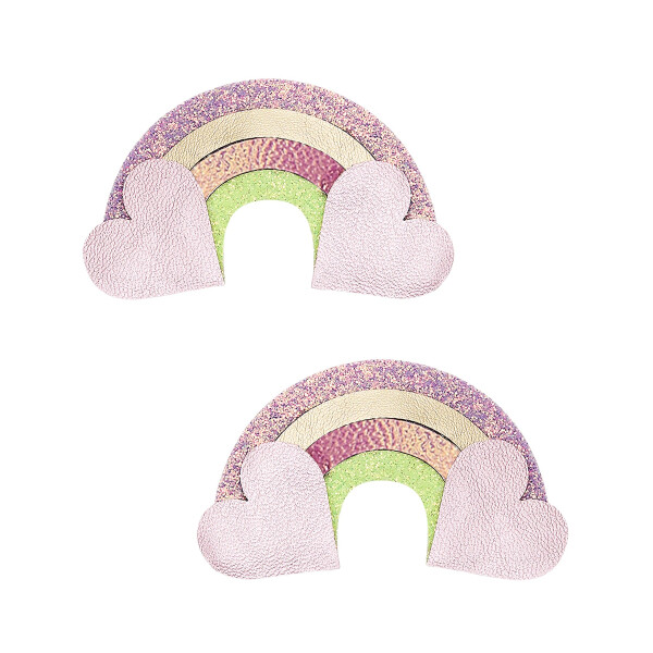 Mimi&Lula Haarspangen Rainbow Heart