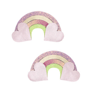 Mimi&Lula Haarspangen Rainbow Heart