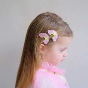 Mimi&Lula Haarspangen Rainbow Heart