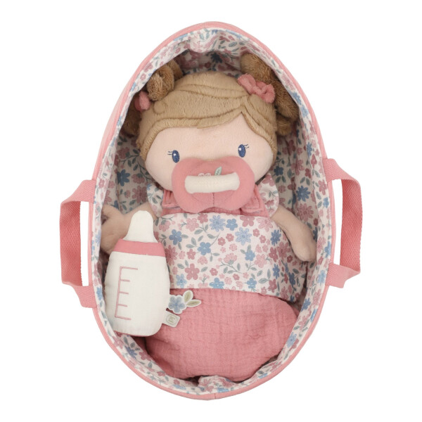 Little Dutch Babypuppe im Körbchen Rosa