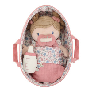 Little Dutch Babypuppe im Körbchen Rosa