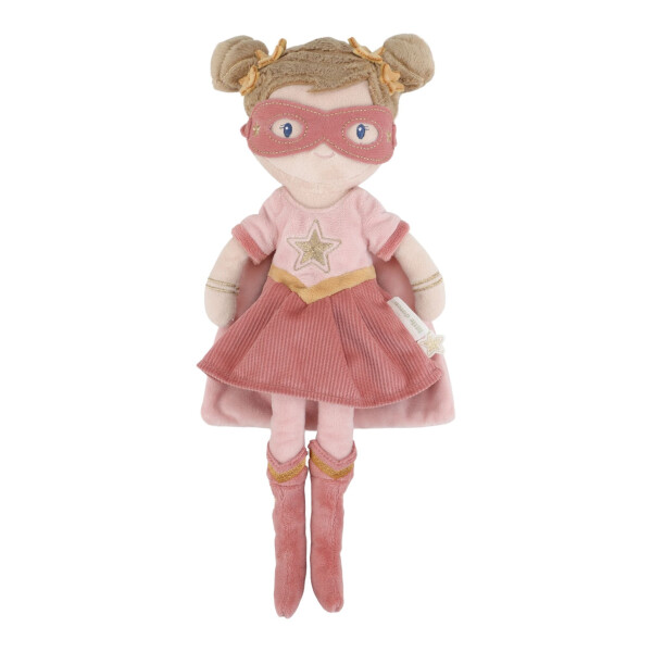 Little Dutch Kuschelpuppe Superheld Rosa 35cm