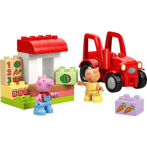 LEGO DUPLO Peppa Pig Traktor und Marktstand 10468