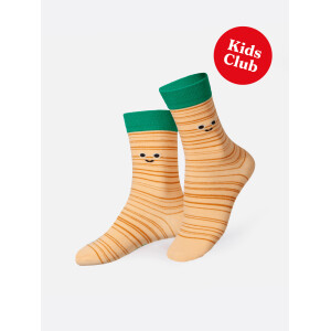 Eat My Socks Kids Bon Croissant Kindersocken