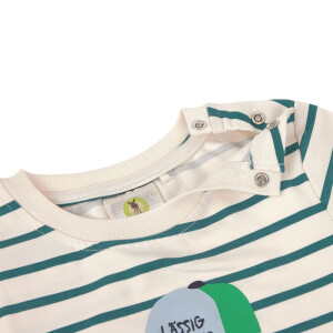 Lässig T-Shirt Hund Striped Tiny Team