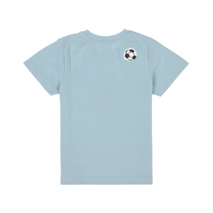 Lässig T-Shirt Hund Fußball Tiny Team