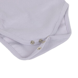 Lässig Baby Wickelbody langarm gerippt - Bio