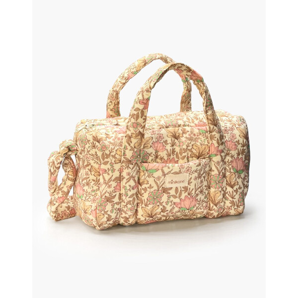 Minikane Wickeltasche für Puppen aus Baumwolle Indienne