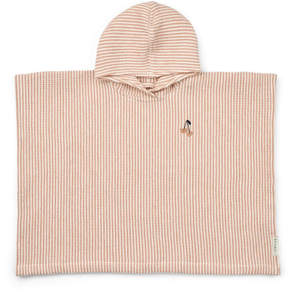 Liewood Badeponcho mit Stickerei Waffel Paco