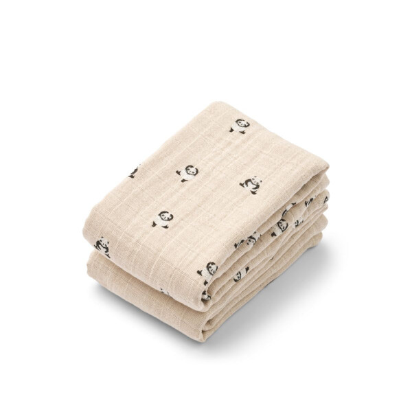 Liewood Musselin-Spucktuch 2er Set Lewis Mini Panda