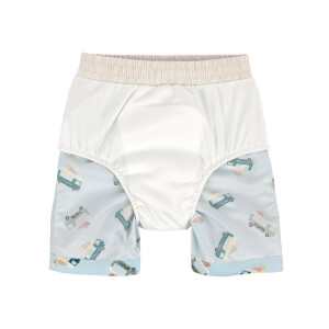 Lässig UV-Badehose mit Schwimmwindel Ice Cream Truck