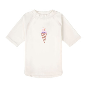 Lässig UV-Shirt Recycelt Kurzarm Ice Cream