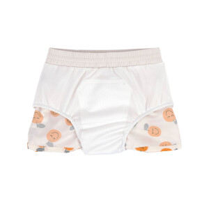 Lässig UV-Badehose mit Windel Orange