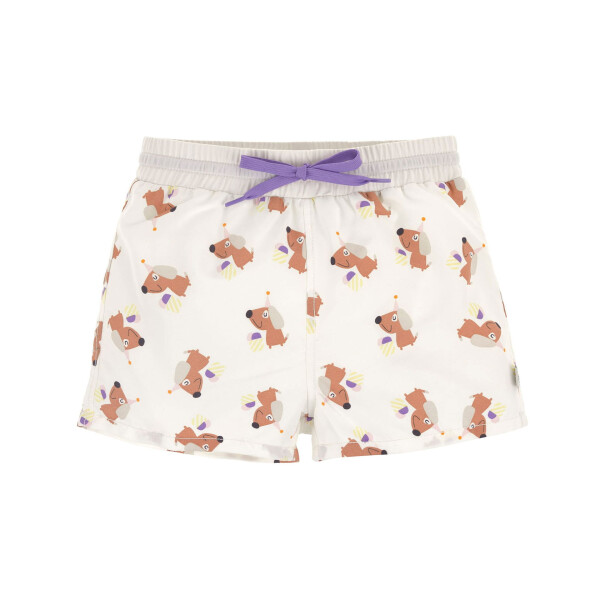 Lässig UV-Badehose Baby mit Windel Hund Eis